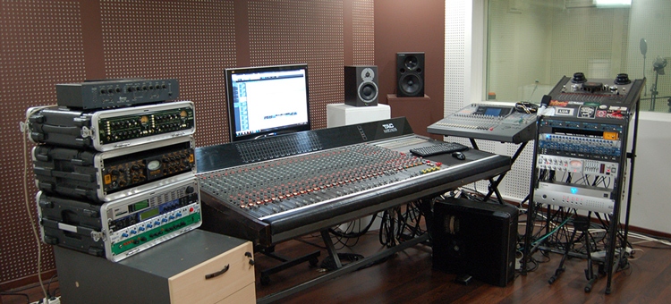 studio d'enregistrement